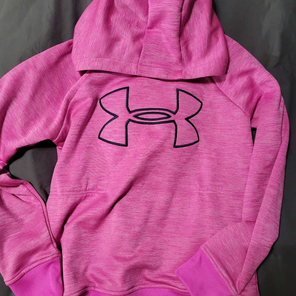 Pink Under Armour Hoodie